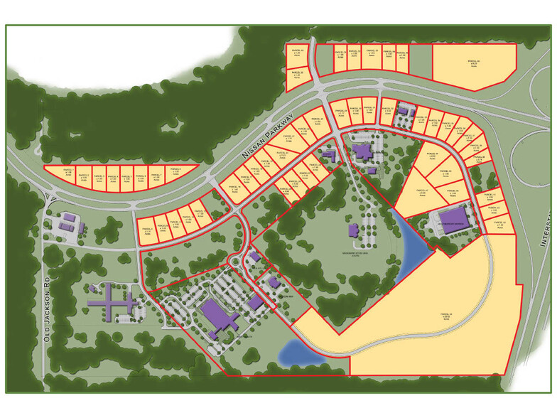 0 Nissan Pkwy, Canton, MS for sale - Site Plan - Image 2 of 23