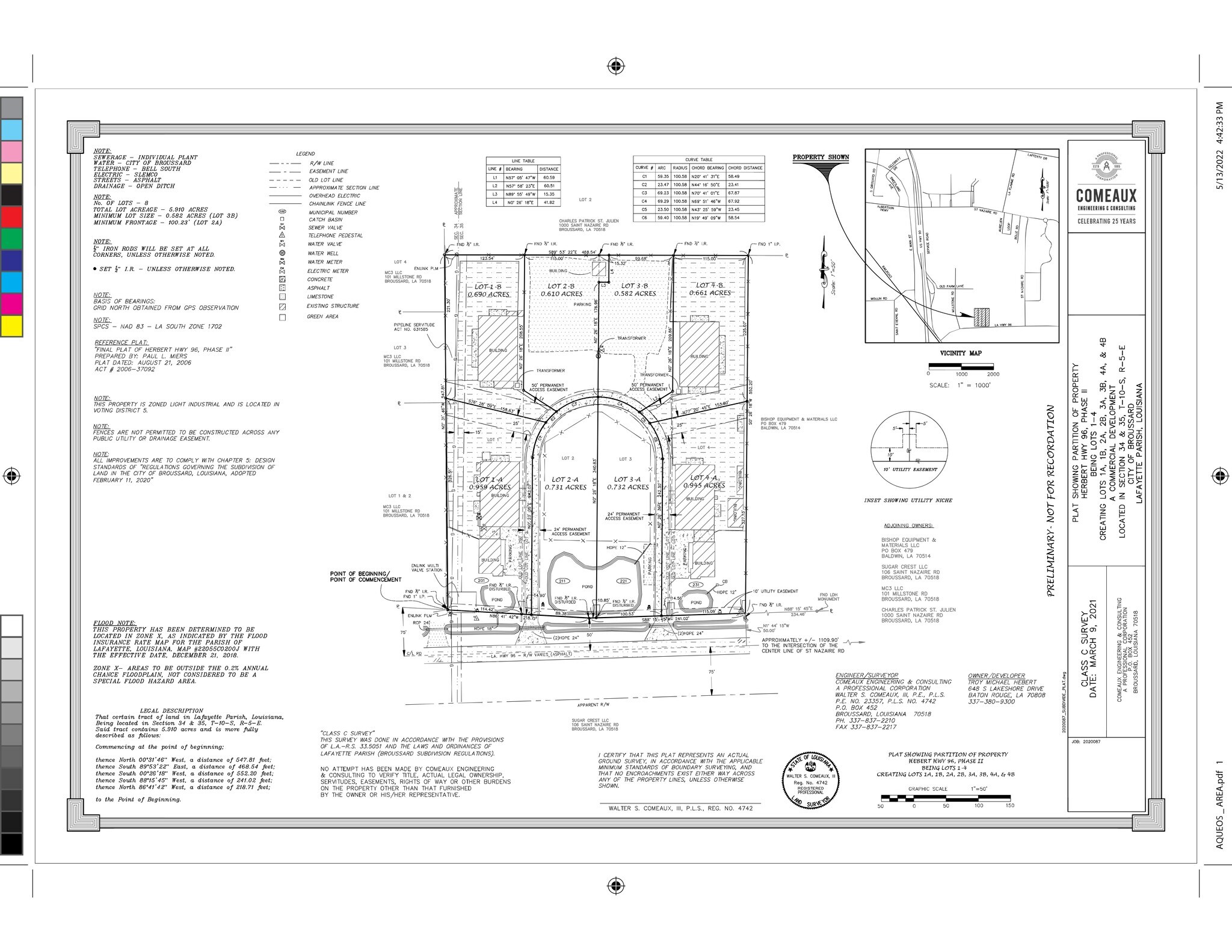 231 Highway 96, Broussard, LA for lease Site Plan- Image 1 of 10