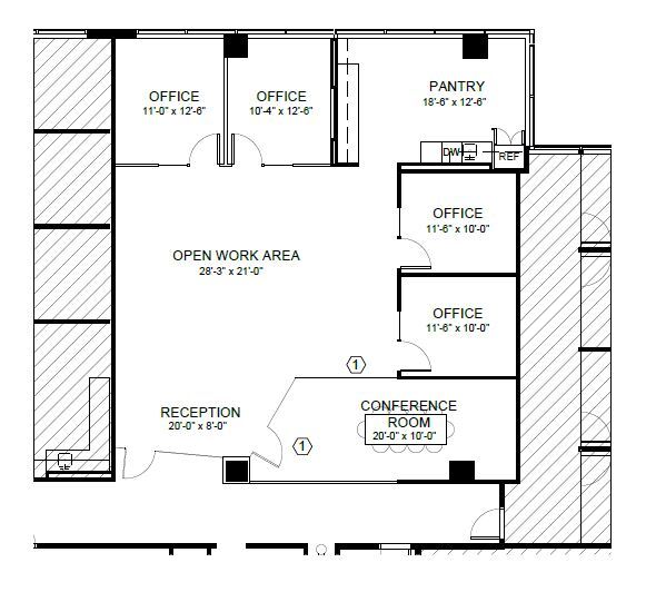 12851 Worldgate Dr, Herndon, VA for lease Floor Plan- Image 1 of 6