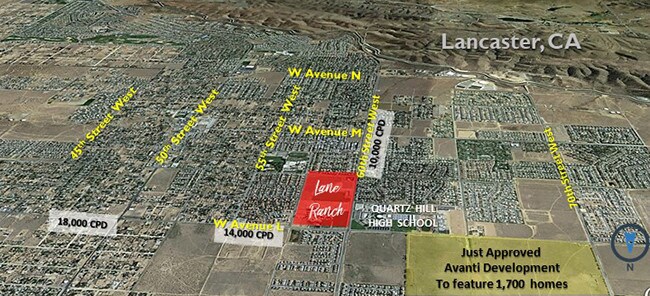 60th St W, Quartz Hill, CA for lease - Building Photo - Image 2 of 3