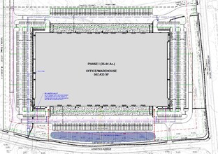 370 Logistics ave, Jeffersonville, IN for lease Site Plan- Image 2 of 2