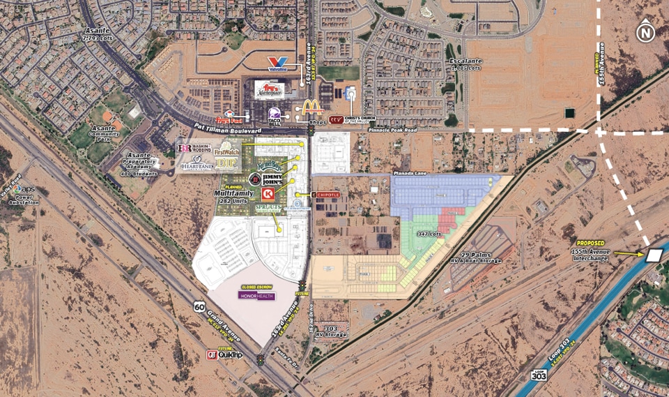 SWC Pat Tillman & 163rd Ave, Surprise, AZ for lease - Building Photo - Image 2 of 2