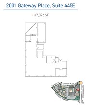 2001 Gateway Pl, San Jose, CA for lease Floor Plan- Image 1 of 1