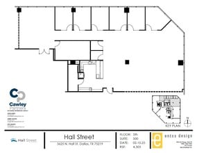 3625 N Hall St, Dallas, TX for lease Floor Plan- Image 1 of 6