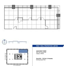 540 5th Ave SW, Calgary, AB for lease Floor Plan- Image 1 of 1