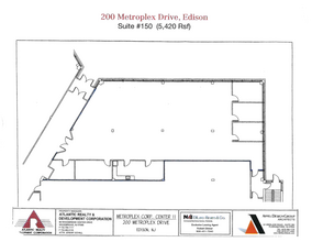 200 Metroplex Dr, Edison, NJ for lease Floor Plan- Image 1 of 1