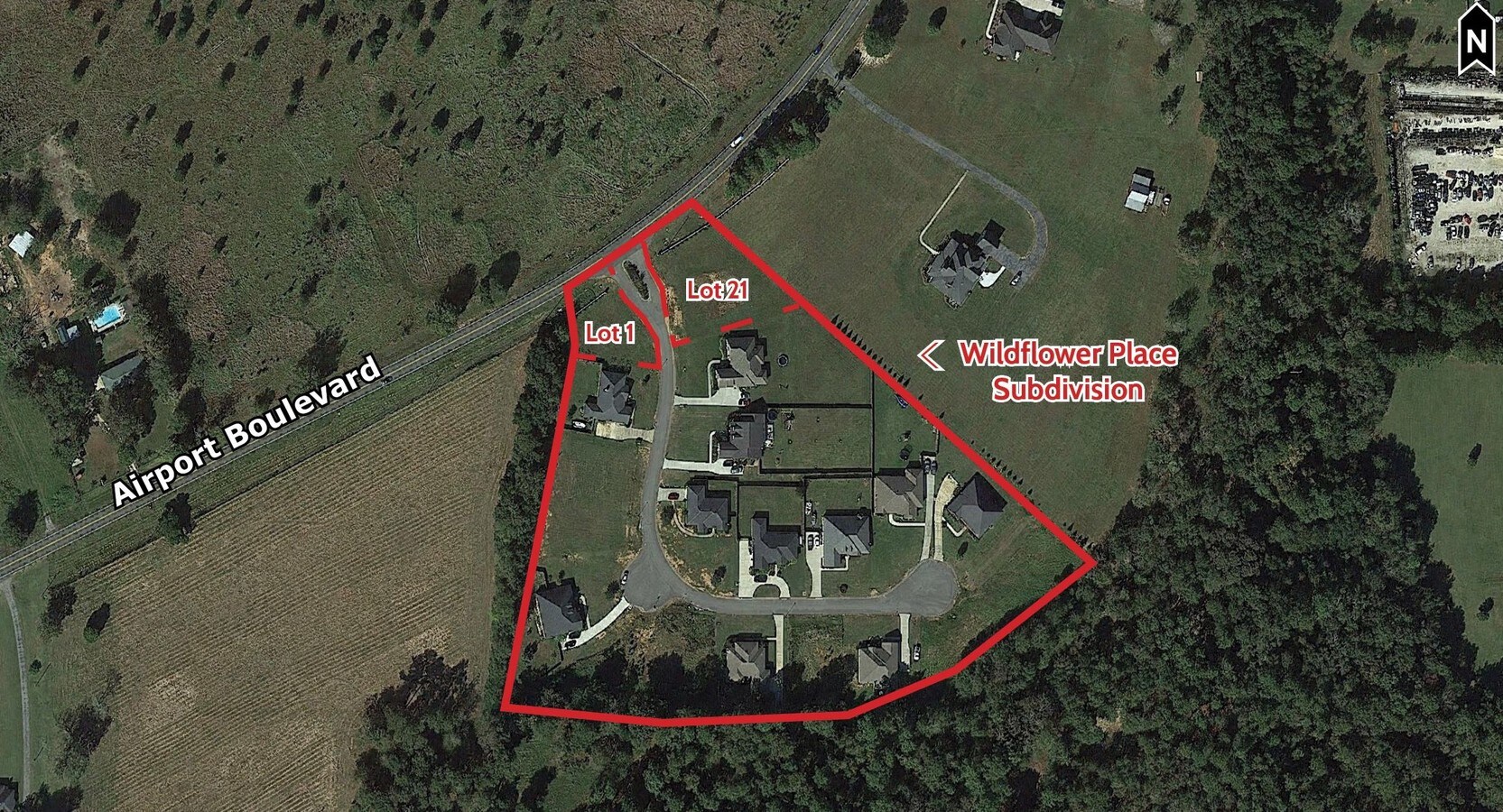 Wildflower Subdivision, Mobile, AL 36609