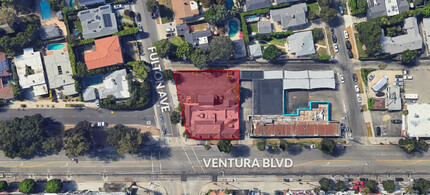 13300 Ventura Blvd, Sherman Oaks, CA - aerial  map view