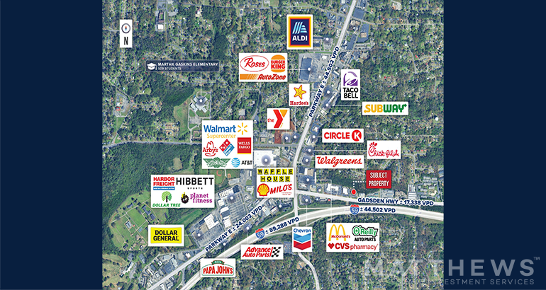 332 Gadsden Hwy, Birmingham, AL for sale Building Photo- Image 1 of 1