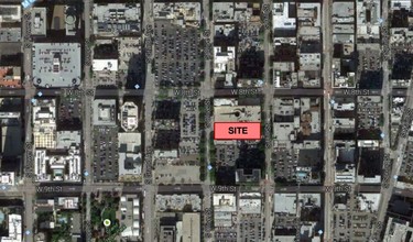 825 S Hill St, Los Angeles, CA - aerial  map view