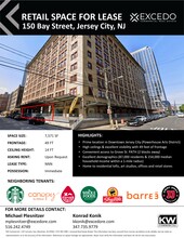 150 Bay St, Jersey City, NJ for lease Site Plan- Image 1 of 7