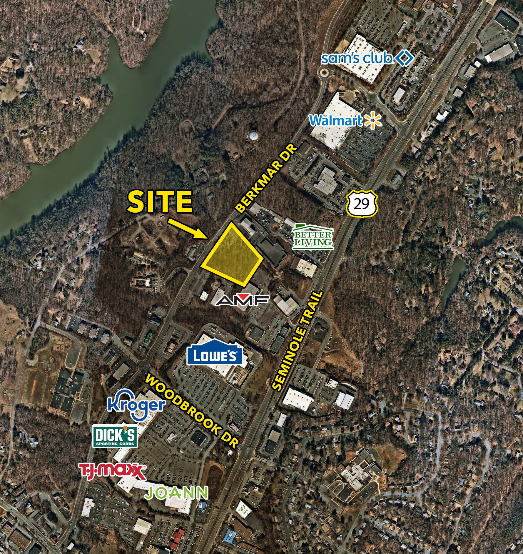 3400-3402 Berkmar Dr, Charlottesville, VA for sale Aerial- Image 1 of 1