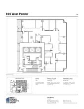 800 W Pender St, Vancouver, BC for lease Site Plan- Image 1 of 1
