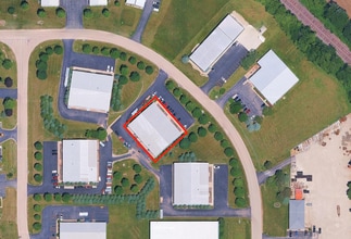 1019 Rail Dr, Woodstock, IL - AERIAL map view