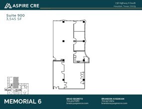 738 Highway 6 S, Houston, TX for lease Floor Plan- Image 1 of 1