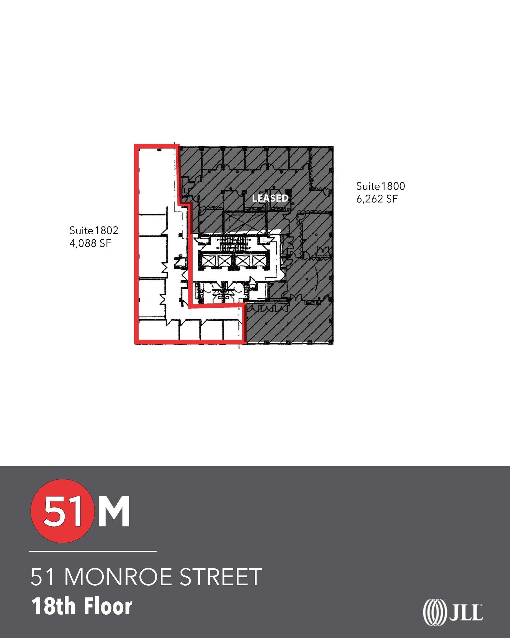 51 Monroe St, Rockville, MD for lease Floor Plan- Image 1 of 1