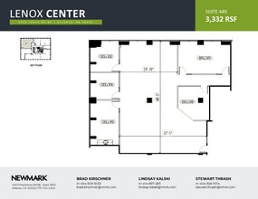 3355 Lenox Rd NE, Atlanta, GA for lease Floor Plan- Image 1 of 1