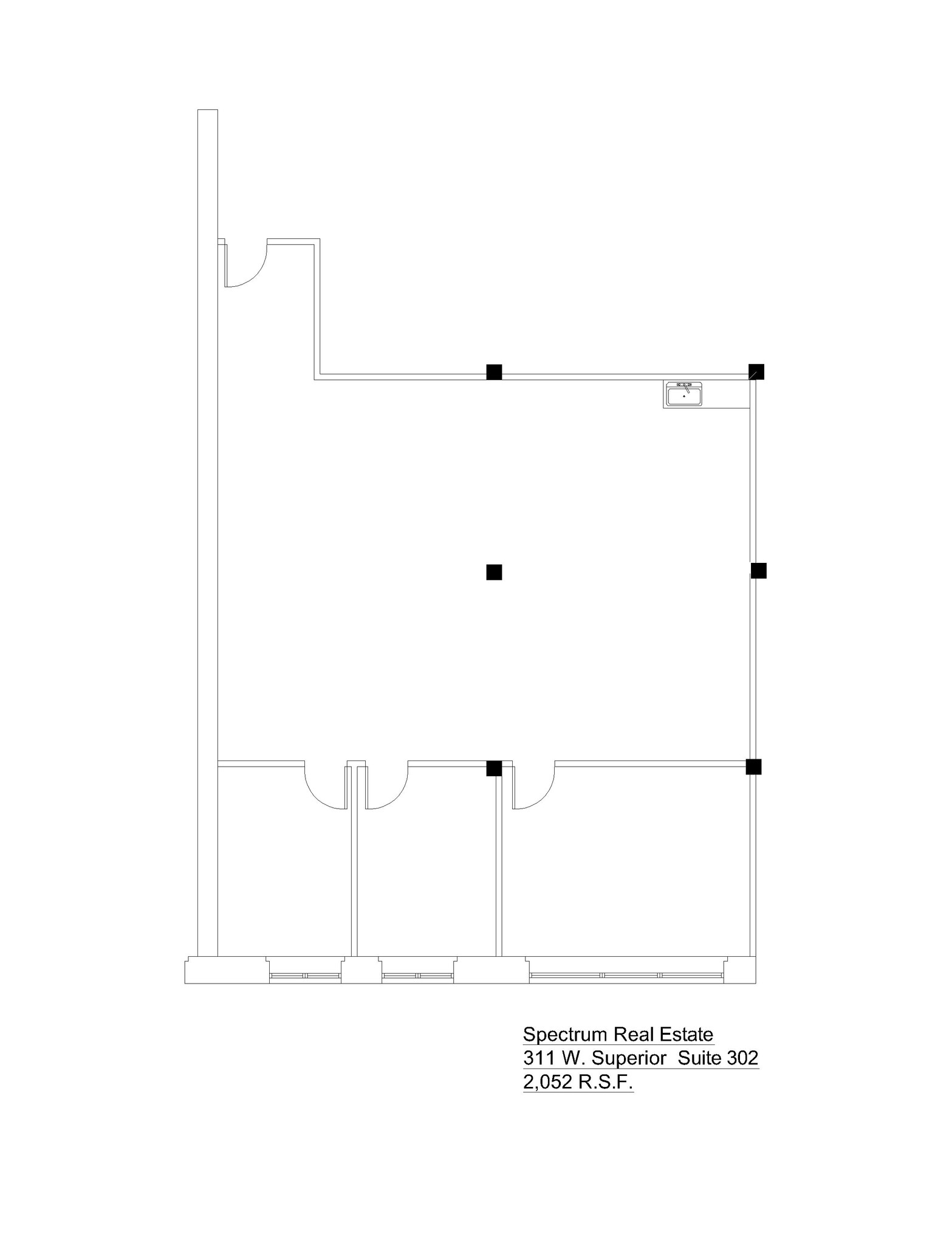 311 W Superior St, Chicago, IL for lease Floor Plan- Image 1 of 1