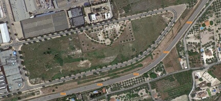 Ontinyent - AERIAL  map view