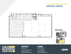 2200 Western Ct, Lisle, IL for lease Floor Plan- Image 1 of 1