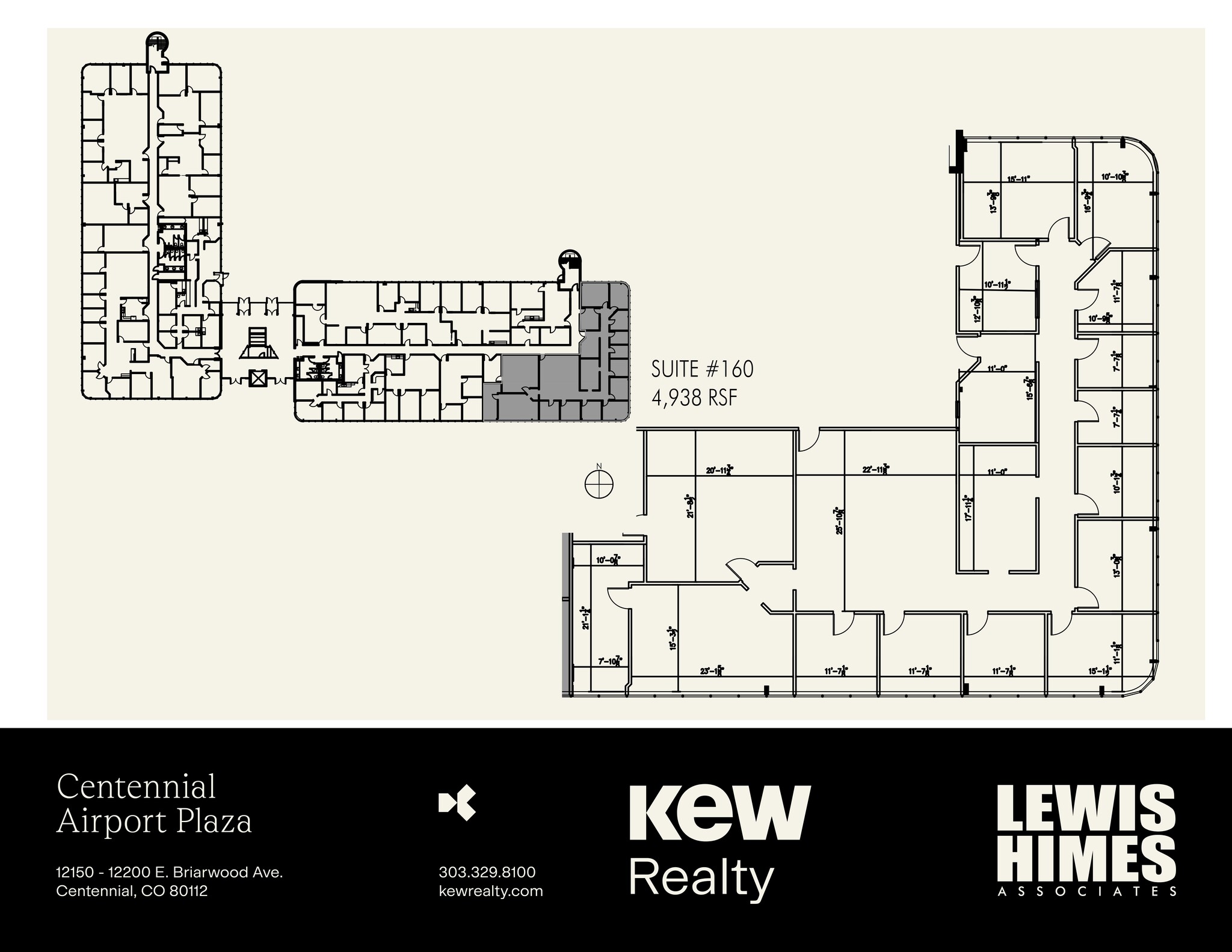 12150-12200 E Briarwood Ave, Centennial, CO for lease Site Plan- Image 1 of 7