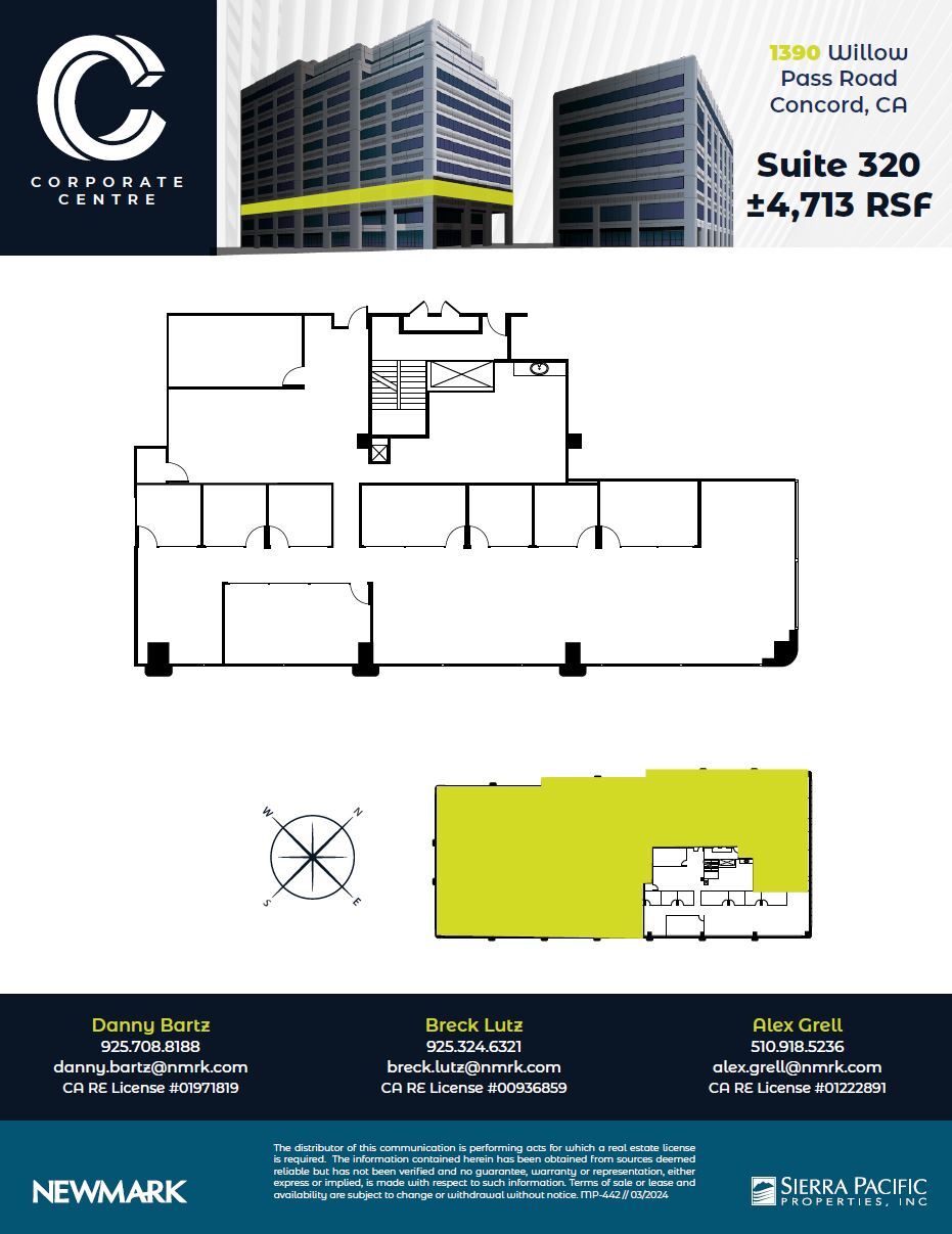 1390 Willow Pass Rd, Concord, CA for lease Floor Plan- Image 1 of 1