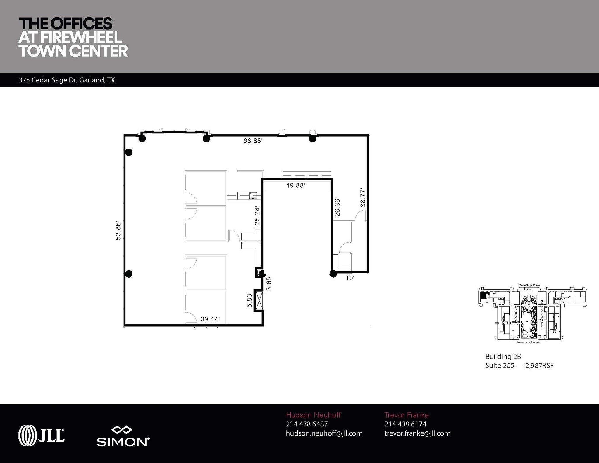 245 Cedar Sage Dr, Garland, TX for lease Floor Plan- Image 1 of 1