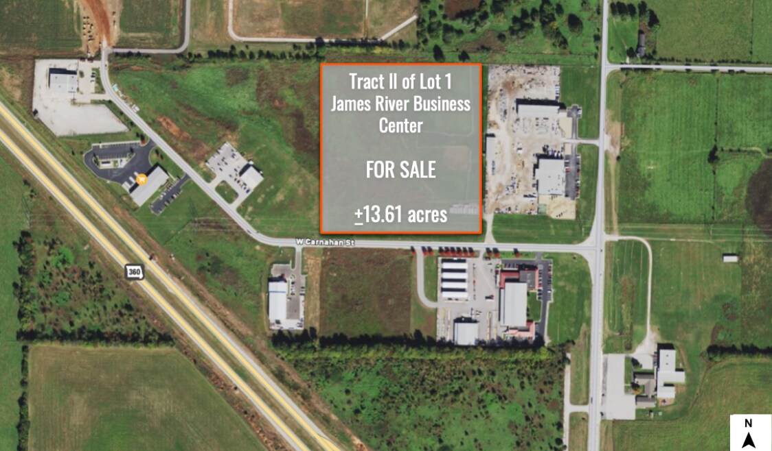 Tract 2 Of, Springfield, MO for sale Aerial- Image 1 of 1