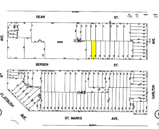 533 Bergen St, Brooklyn, NY for sale - Plat Map - Image 1 of 1