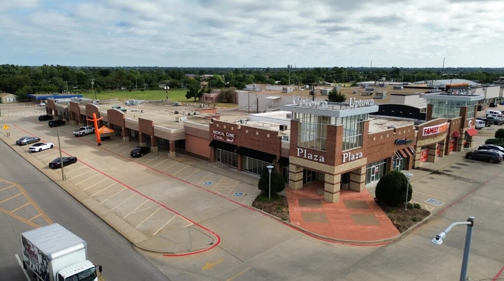 7511-7525 SE 15th St, Midwest City, OK for lease - Aerial - Image 3 of 11