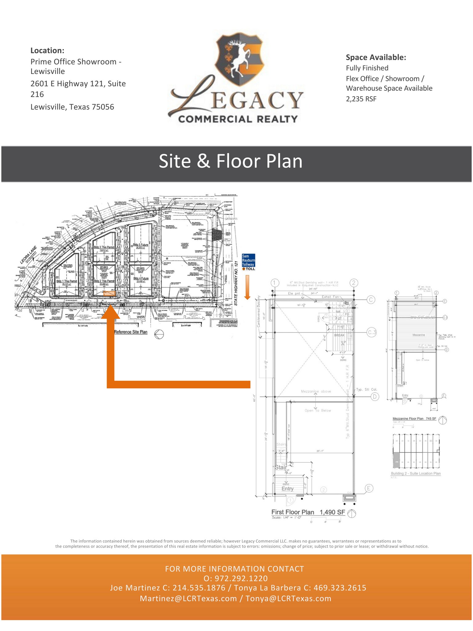 2601 TX121, Lewisville, TX 75056 Prime Office Warehouse Lewisville