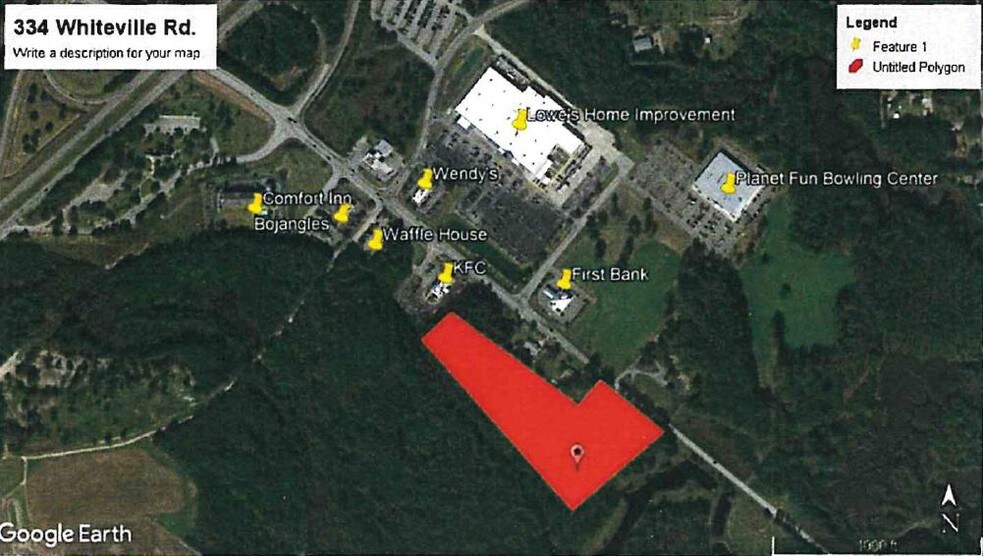 334 Whiteville Rd Nw Shallotte Nc 28470 Commercial Land For