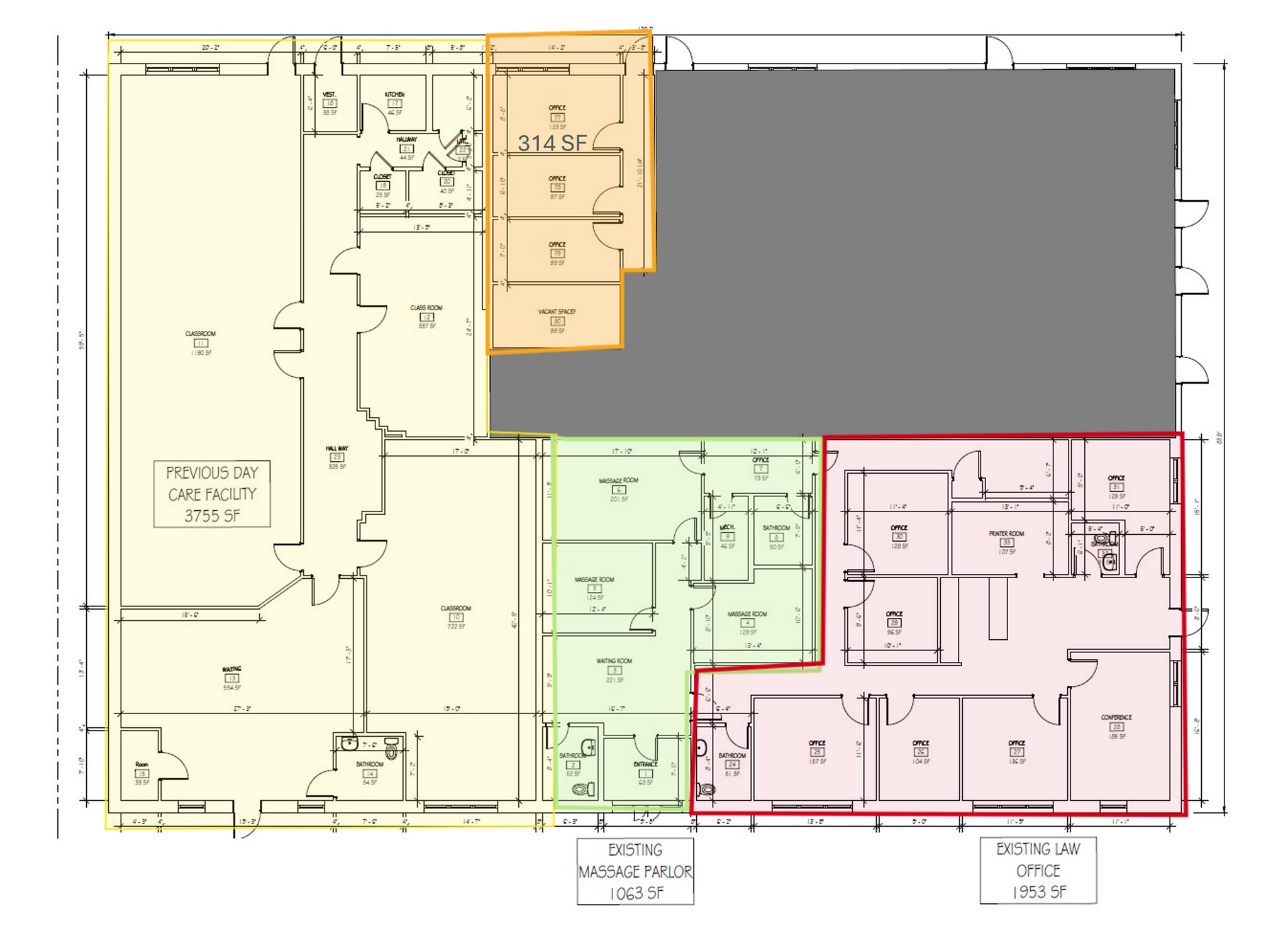 6 S Jersey Ave, Setauket, NY for lease Floor Plan- Image 1 of 1