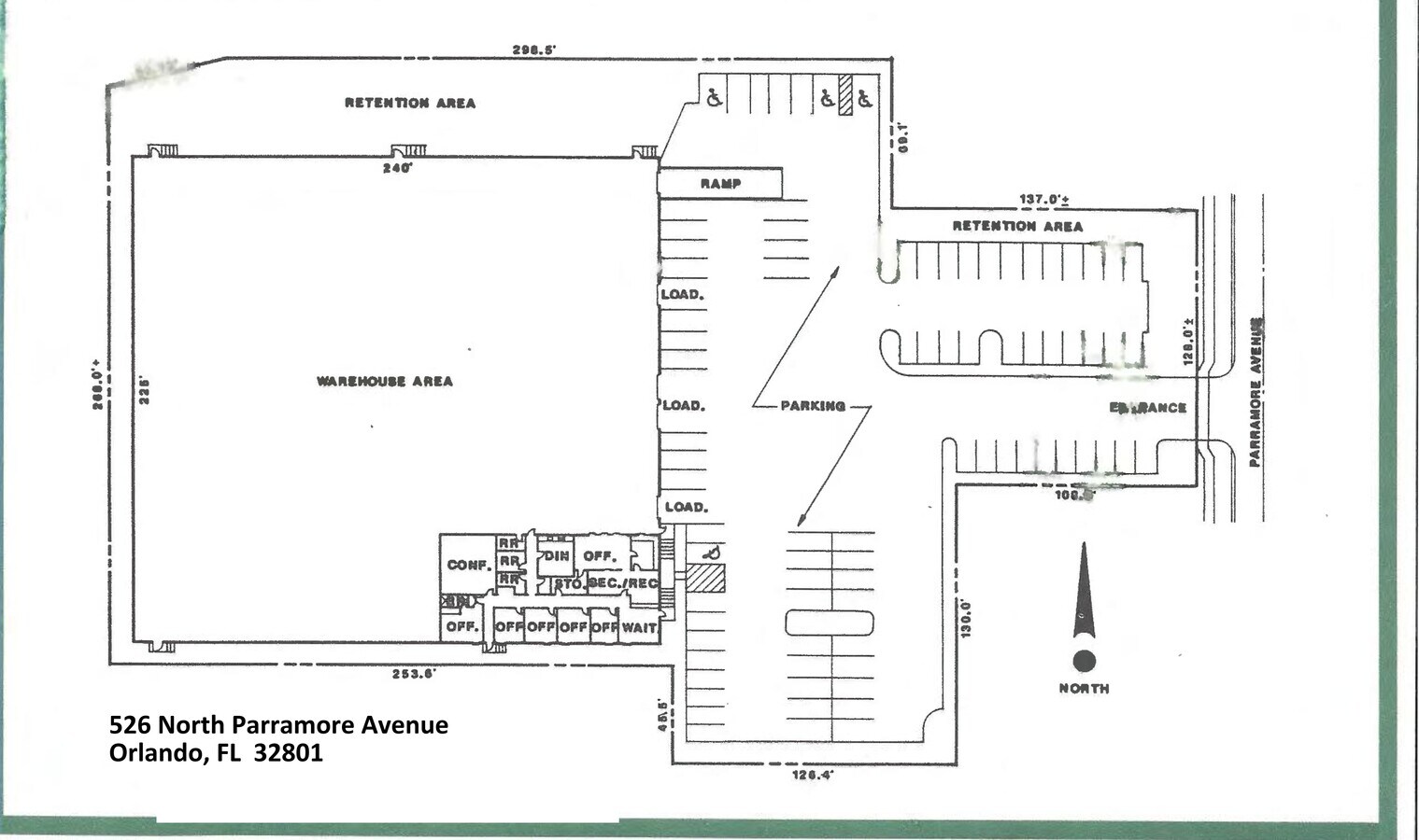 526 N Parramore Ave Orlando FL - 526 N Parramore Ave Orlando FL Site Plan 1 HighDefinition 