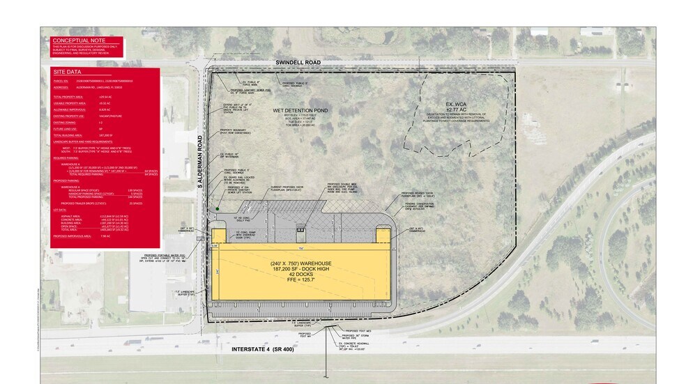 N Alderman Rd, Lakeland, FL for sale - Site Plan - Image 2 of 2