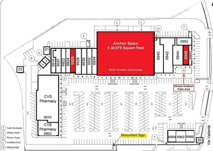 6902-6964 Almaden Expy, San Jose, CA, 95120 - Retail Space For Lease ...