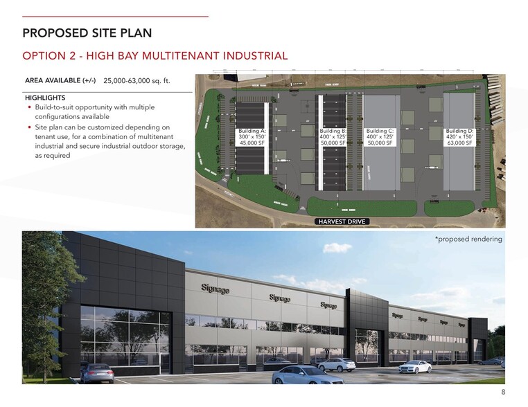 10 Harvest Dr, Rosser, MB for lease - Site Plan - Image 2 of 2