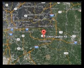 2364 Candler Rd, Decatur, GA - aerial  map view - Image1