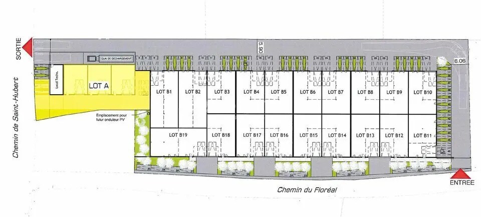 Flex in Lattes for sale - Site Plan - Image 3 of 5