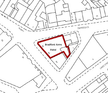 40 Queen St, Morecambe for sale - Site Plan - Image 2 of 2