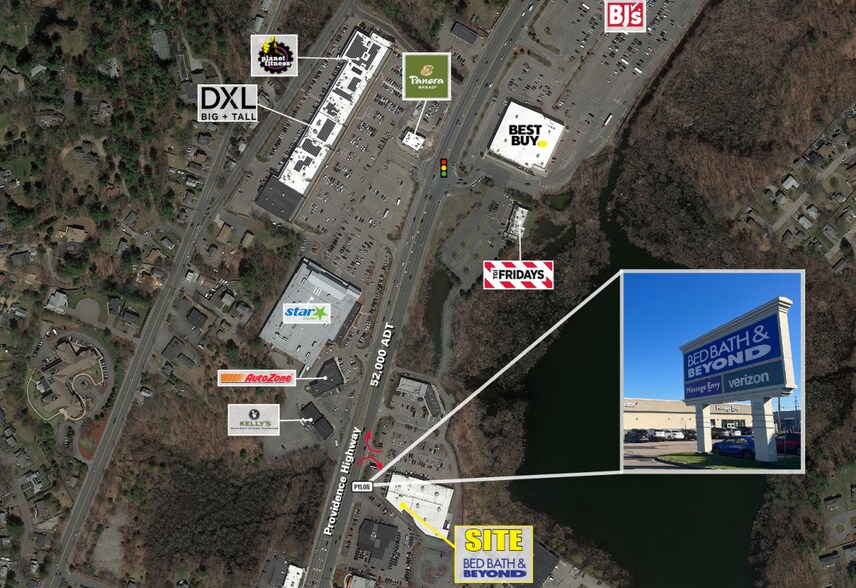 820826 Providence Hwy, Dedham, MA 02026 Bed, Bath & Beyond Plaza
