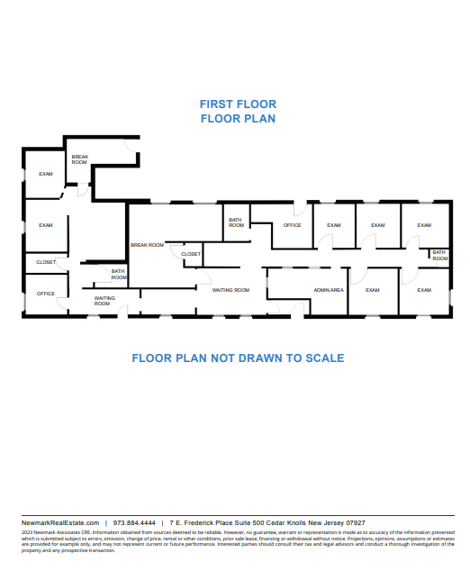 95 Northfield Ave, West Orange, NJ for lease Floor Plan- Image 1 of 1