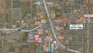 94 Bass Pro Dr, Harlingen, TX - AERIAL map view