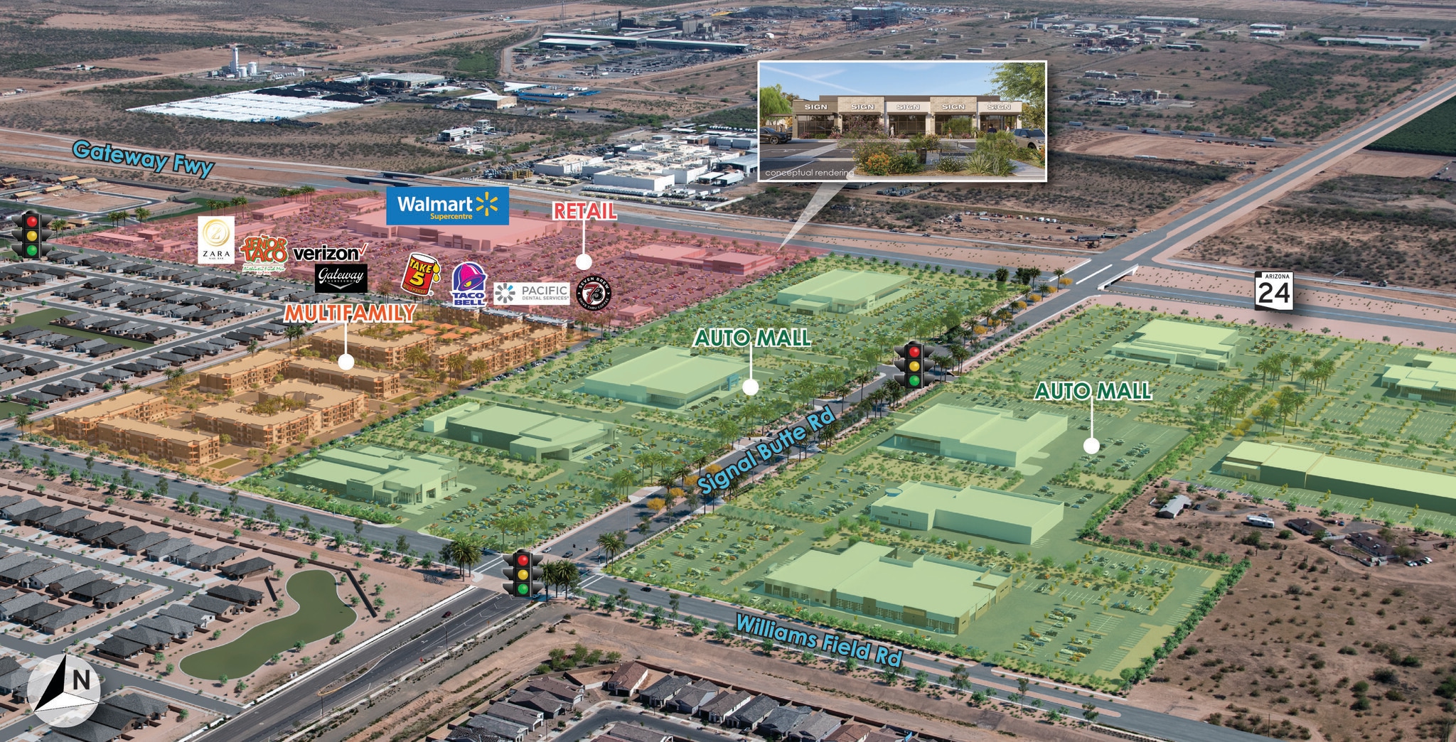 Signal Butte & Williams Field Rd, Mesa, AZ for lease Interior Photo- Image 1 of 1