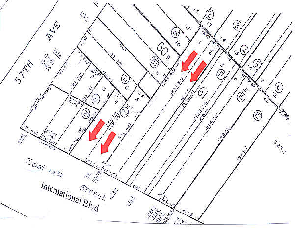 5714-5720 International Blvd, Oakland, CA for sale - Plat Map - Image 2 of 7