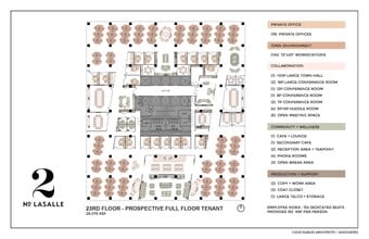 2 N LaSalle St, Chicago, IL for lease Floor Plan- Image 1 of 3