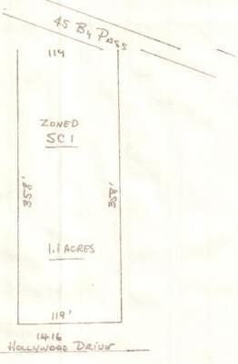 More details for 1416 Hollywood Dr, Jackson, TN - Land for Sale