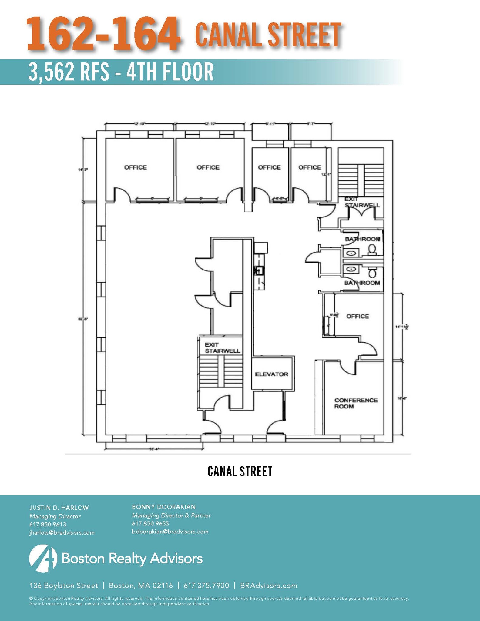 162-164 Canal St, Boston, MA for lease Floor Plan- Image 1 of 6