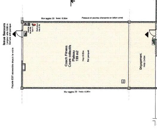 Flex in Genay for lease - Floor Plan - Image 3 of 4