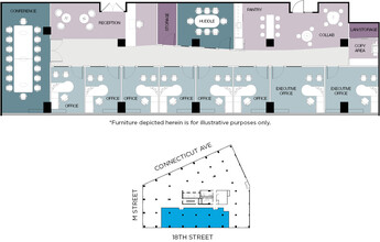 1150 Connecticut Ave NW, Washington, DC for lease Floor Plan- Image 1 of 1